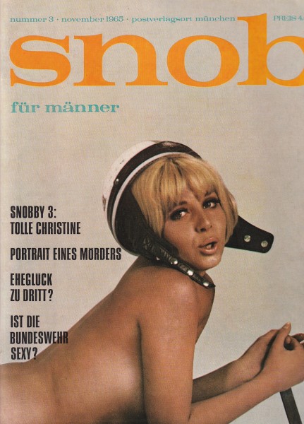 Snob - Zeitschrift für Männer - 1965 - Nr. 3