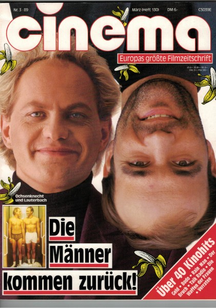 Cinema Zeitschrift, Heft Nr. 130, März 1989, Uwe Ochsenknecht, Heiner Lauterbach