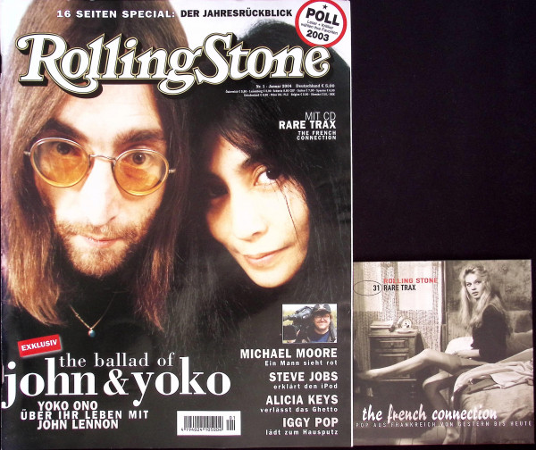 Rolling Stone 2004-01 Januar - Ausgabe 111 - John Lennon, Yoko Ono, Michael Moore, Steve Jobs, Alici