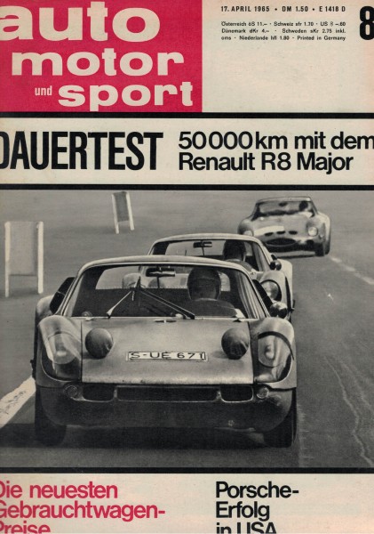 Auto Motor und Sport 1965 Heft 08-17.04.1965