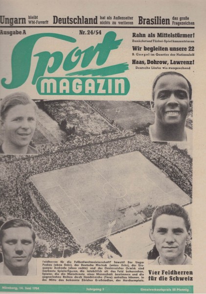 Sport Magazin - 1954 24 A - 14.Juni 1954