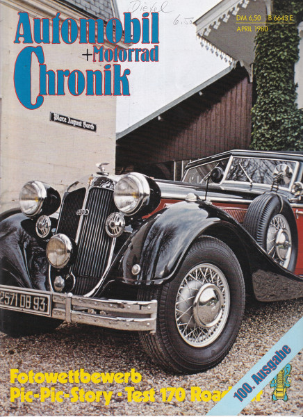 Automobil und Motorrad Chronik - 1980 - April