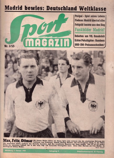 Sport Magazin - 1953 01 - 01. Januar 1953