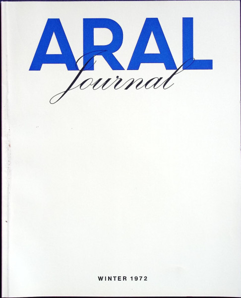 Aral Journal - Winter 1972