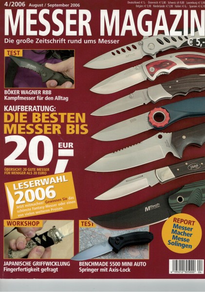 Messer Magazin, 2006/04, August/September