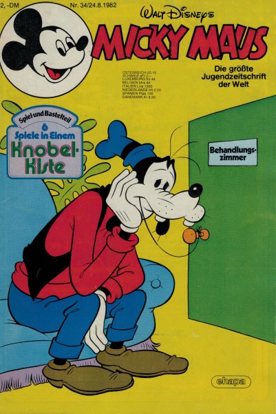 Micky Maus 1982 Nr. 34 / 24.08.1982