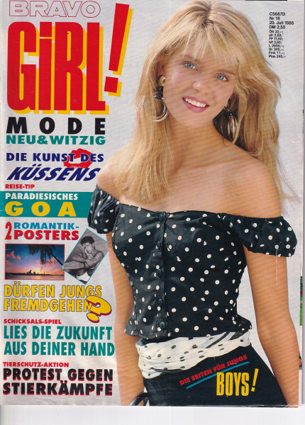 Bravo Girl - 1988 Nr. 16 - 20.07.1988