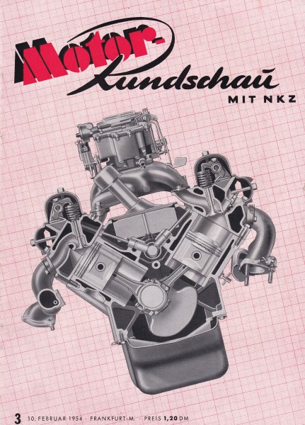 Motor Rundschau 1954 Heft 03 - 10.02.1954 - Maico M 200 S