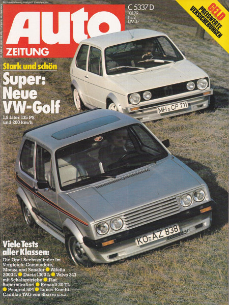 Auto Zeitung 1979 Heft 2 - 10.01.1979 - Dacia 1300 L, Alfetta 2000 L, Fiat Supermirafiori