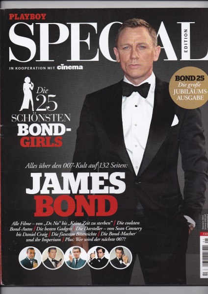 Playboy Special Edition 01-2020 - Die 25 schönsten Bond-Girls
