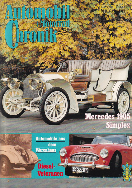 Automobil und Motorrad Chronik - 1983 - Februar
