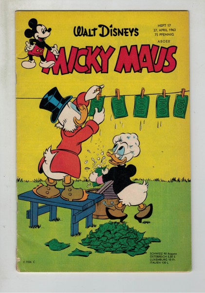 Micky Maus 1963 Nr. 17 / 27.04.1963