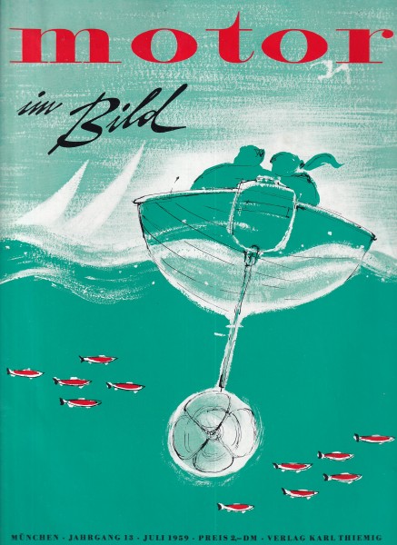 Motor im Bild - 1959 Juli