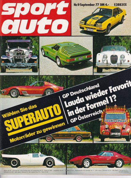 sport auto - 1977 September