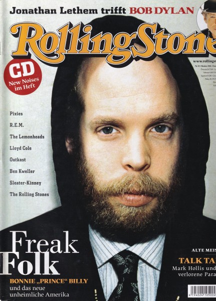 Rolling Stone 2006-10 Oktober - Ausgabe 144 - Bob Dylan, Jonathan Lethem, Pixies - mit CD