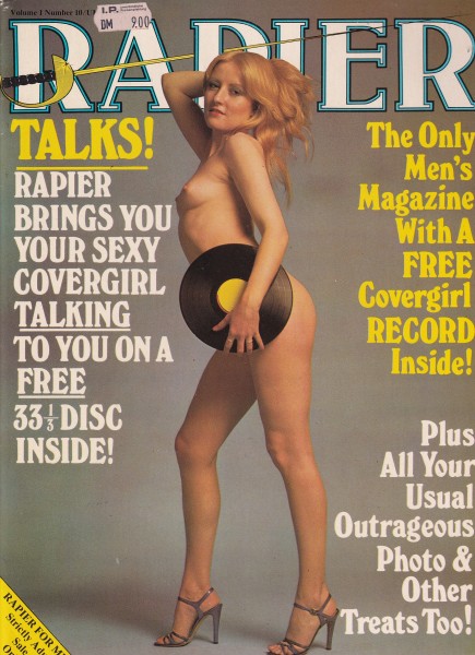 Rapier Talks - Sex Magazin - UK - Volume 1 Number 10 - Free LP Disc inside