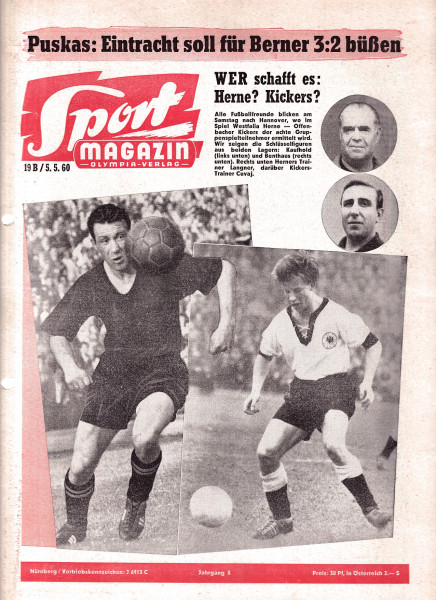 Sport Magazin - 1960 19 B - 05. Mai 1960