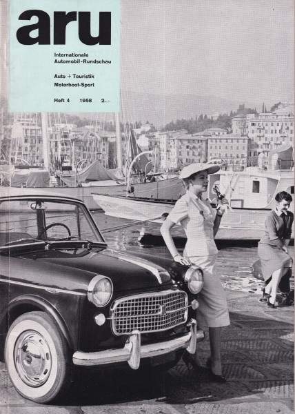 aru - Internationale Automobil-Rundschau - 1958 Mai - Ford Taunus 17 M de Luxe, Maico 500