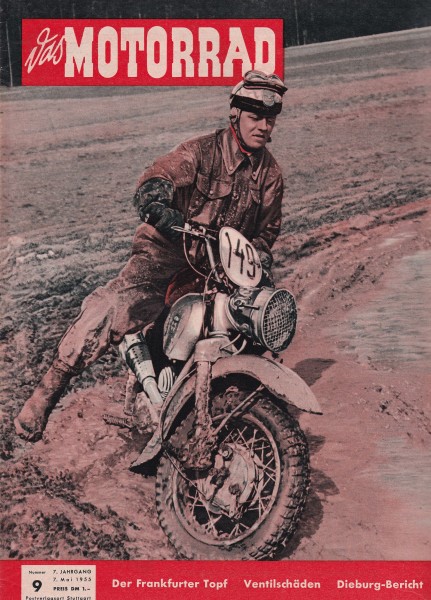 Das Motorrad - 1955 - Heft 09 - Felber-Wien Seitenwagen