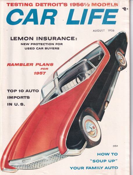 Car Life - 1956 August