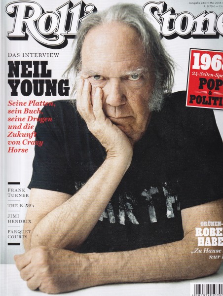 Rolling Stone 2018-05 Mai - Ausgabe 283 - Neil Young, Courtney Barnett, Stephen Malkmus - mit CD