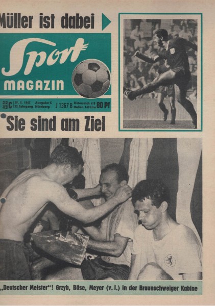 Sport Magazin - 1967 22/43 C - 29.05.1967