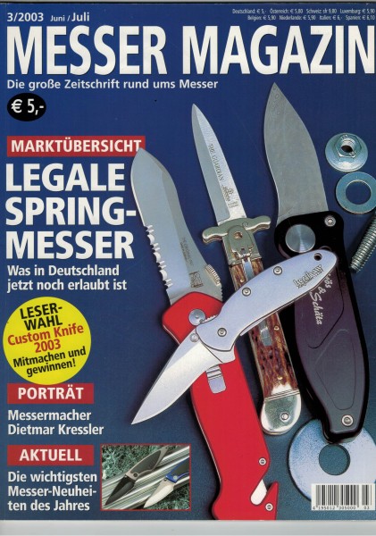 Messer Magazin, 2003/03, Junu/Juli