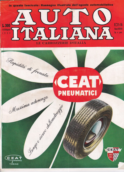 Auto Italiana - 1952 - Nr. 15-16