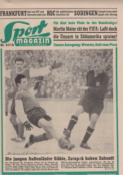 Sport Magazin - 1957 03 A - 21. Januar 1957