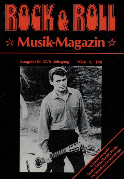 Rock & Roll Musik Magazin - Heft 37 - 1984 - Duane Eddy, Buddy Holly, The Strollers, Dennis Wilson