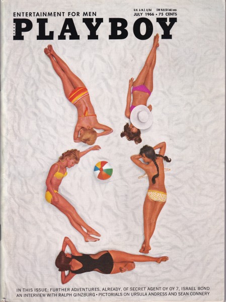 Playboy USA 1966-07 Juli - Penny James, Patti Reynolds, Joann Russell, Barbara Shaw, Joey Thorpe