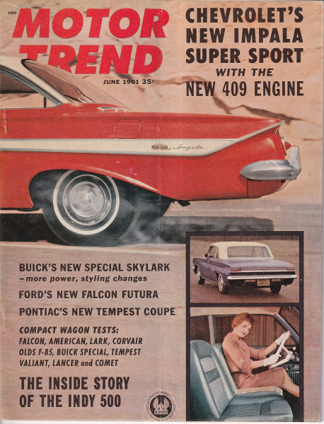 Motor Trend - 1961 June