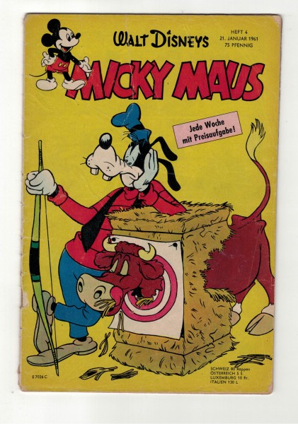 Micky Maus 1961 Nr. 04 / 21.01.1961
