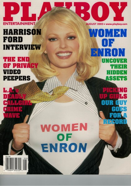 Playboy USA 2002-08 August - Women of Enron