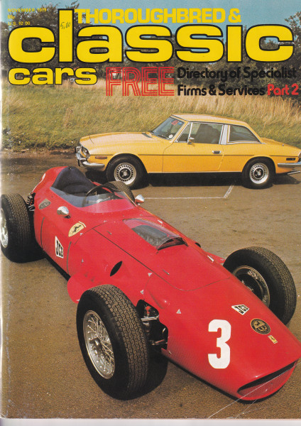 Thoroughbred & Classic Cars - 1979 November
