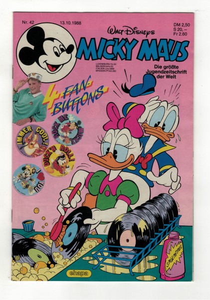 Micky Maus 1988 Nr. 42 / 13.10.1988