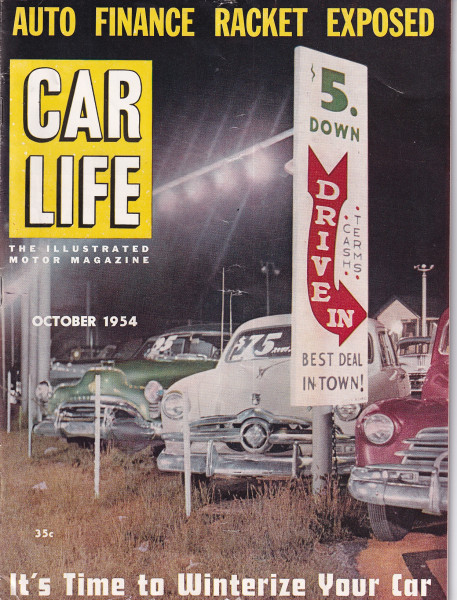 Car Life - 1954 October