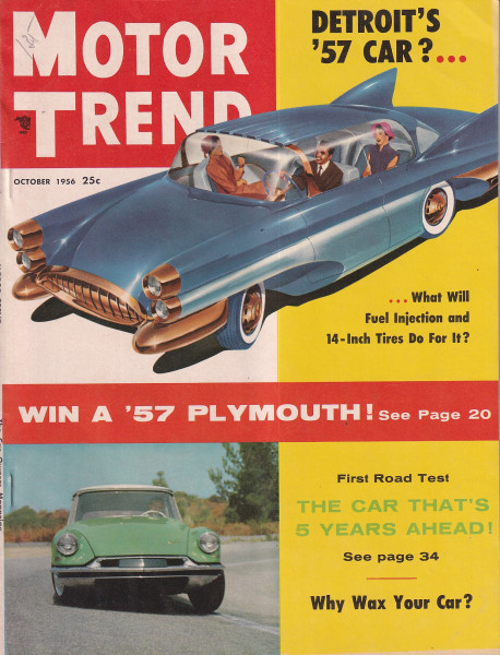 Motor Trend - 1956 October