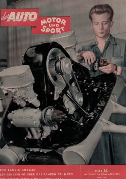 Auto Motor und Sport 1955 Heft 24 - 26.11.1955 - Lancia-Aurelia