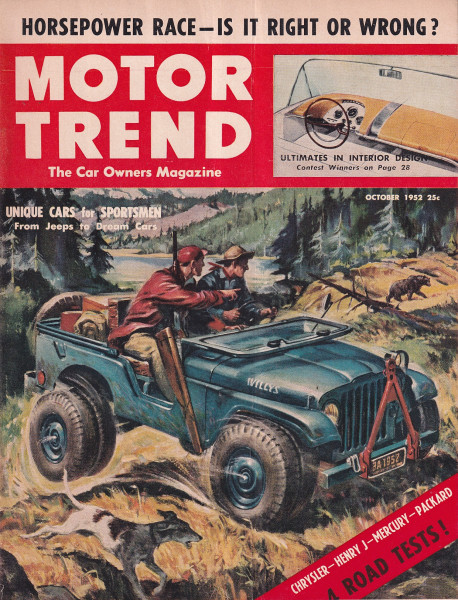 Motor Trend - 1952 October