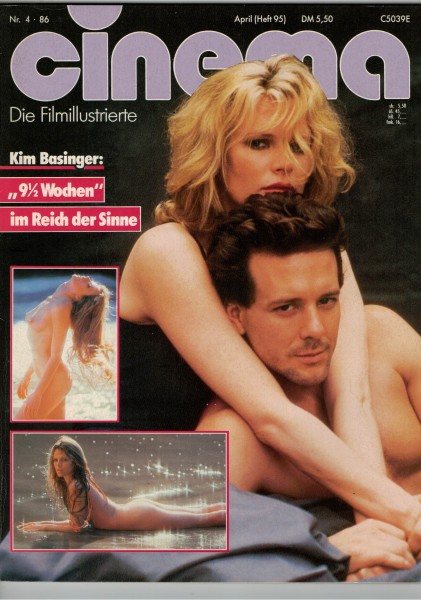 Cinema Zeitschrift, Heft Nr. 095, April 1986, Kim Basinger, 9 1/2 Wochen