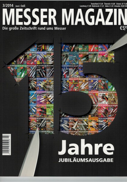 Messer Magazin, 2014/03, Juni/Juli, Jubiläumsausgabe