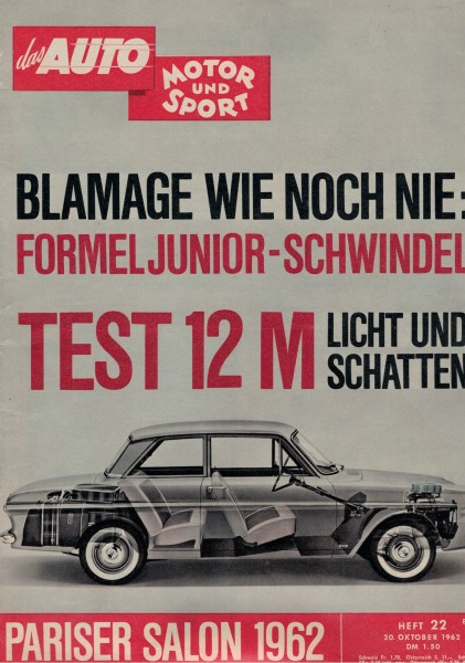 Auto Motor und Sport 1962 Heft 22-20.10.1962