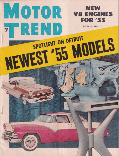 Motor Trend - 1954 December