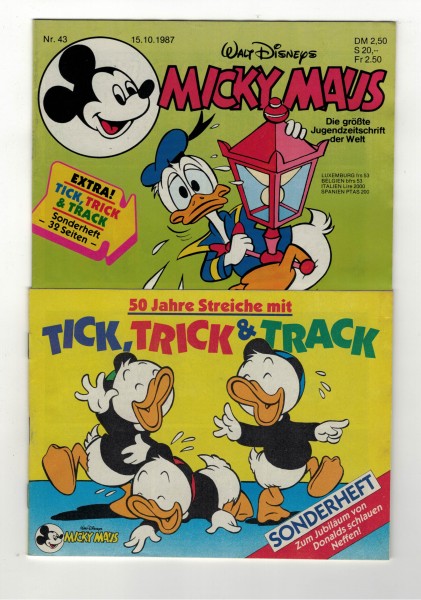 Micky Maus 1987 Nr. 43 / 15.10.1987