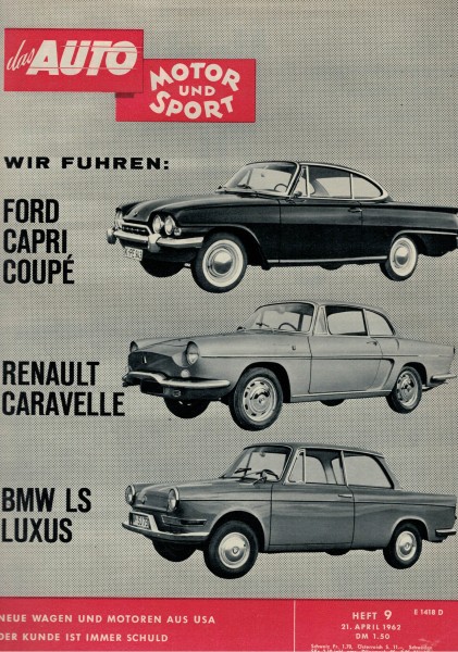 Auto Motor und Sport 1962 Heft 09-21.04.1962