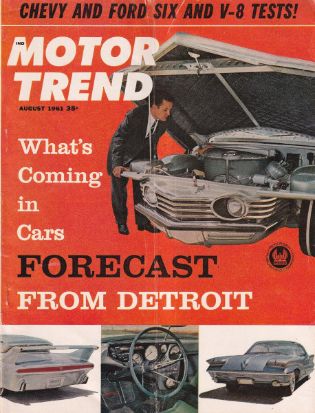 Motor Trend - 1961 August