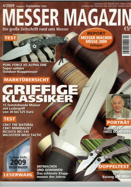 Messer Magazin, 2009/04, August/September