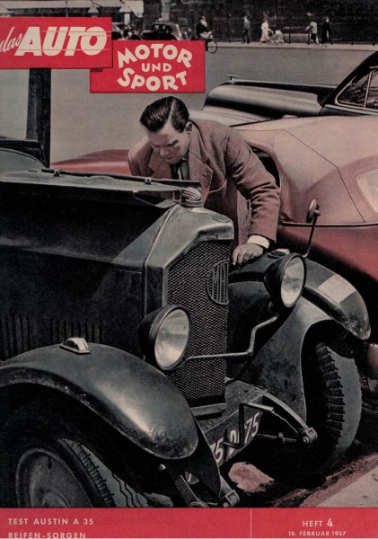 Auto Motor und Sport 1957 Heft 04 - 16.02.1957 - Austin A 35, BMW Isetta