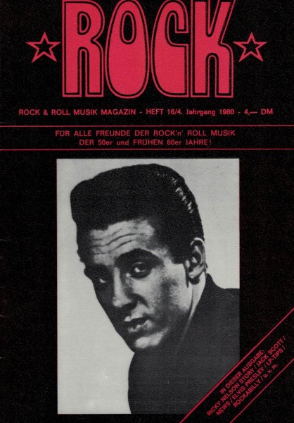 Rock & Roll Musik Magazin - Heft 16 - 1980 - Ricky Nelson, Jack Scott, Elvis Presley